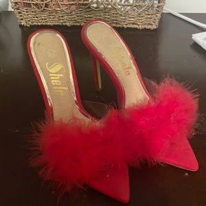 Size 5.5 SHEIN backless heels